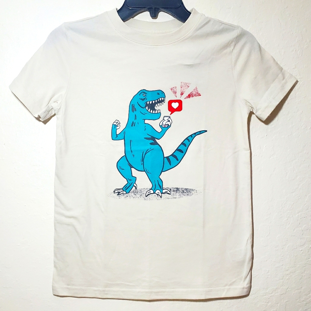 Cat & Jack Boys Dinosaur T-Shirt 0